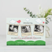 faire-part de naissance de ligne de fermeture {TBA (Debout devant)