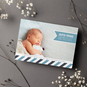 Faire-part de naissance de livraison spéciale   Ci