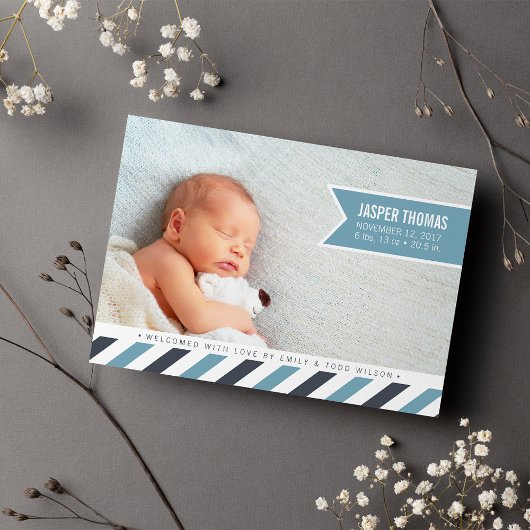 Faire-part de naissance de livraison spéciale | Ci