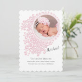 Faire-part de naissance de Mariah Photo (Debout devant)