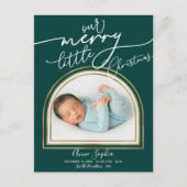 Faire-part de naissance de Noël Arch Frame (Devant)