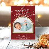 Faire-part de naissance de Noël Arch Frame