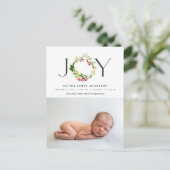 faire-part de naissance de vacances botaniques Wat (Debout devant)