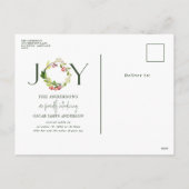 faire-part de naissance de vacances botaniques Wat (Dos)