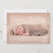 Faire-part de naissance de vacances - Cartes de No (Devant)