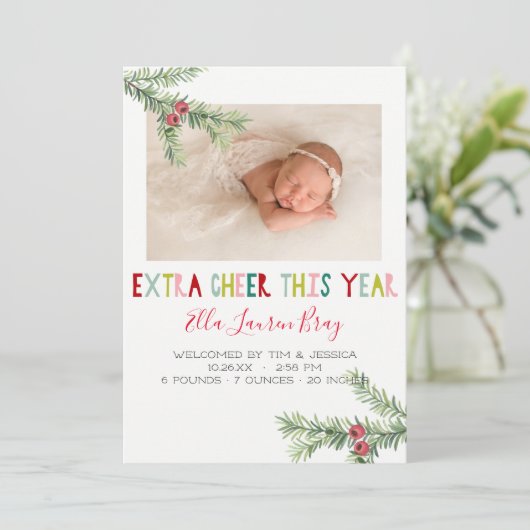 Faire-part de naissance De Vacances - Extra Cheval (Debout devant)