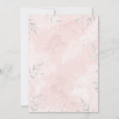 Faire-part de naissance éléphant aquarelle (Dos)