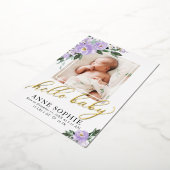 Faire-part de naissance et Carte de remerciements  (Rotation)