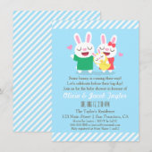 Faire-part de Naissance et Invitations pour un Cou (Devant / Derrière)