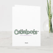 Faire-part de naissance - Facile à personnaliser (Dos)