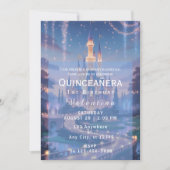 Faire-part de Naissance Fille Château de Conte de  (Devant)