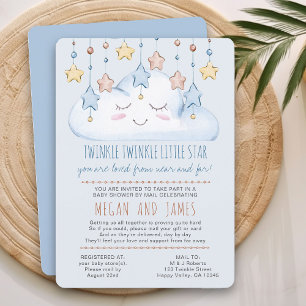 Faire-part de naissance garçon Poème Twinkle Twink