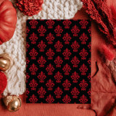 Faire-part de naissance gothique poussette rouge e