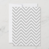 Faire-part de Naissance Jumeaux Poussettes Chevron (Dos)