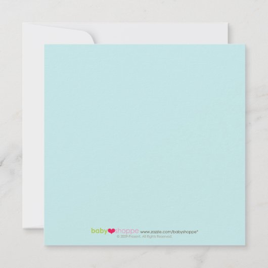 Faire-part de naissance Lion & Birdie Designer (bl (Dos)