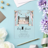 Faire-part de naissance lit bébé gothique (Insitu (Mariage))