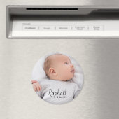Faire-Part de naissance magnet Raphaël (In Situ (Lave-vaisselle))
