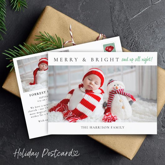 Faire-part de naissance Merry & Bright Photographi