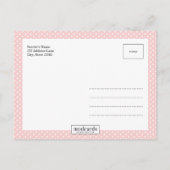 Faire-part de naissance moderne (Dos)