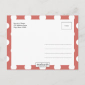 Faire-part de naissance MODERNE (Dos)