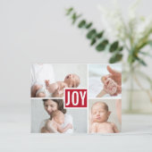 Faire-part de naissance moderne Photos Carte posta (Debout devant)