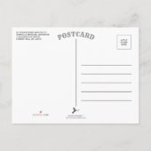 Faire-part de naissance noir et blanc tendance (Dos)