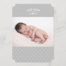 Faire-part de naissance : notre maison a grandi de