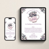 Faire-part de naissance par courrier pour une Baby