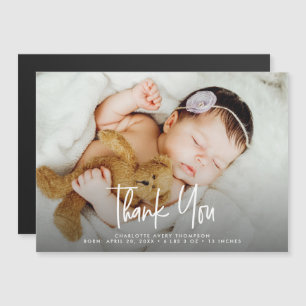 Faire-part de naissance personnalisé pour nouveau-