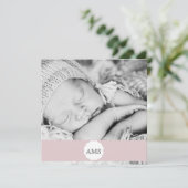 Faire-part de naissance photo (Debout devant)