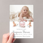 Faire-part de naissance photo Baby Boy (In situ (ordinateur de poche))