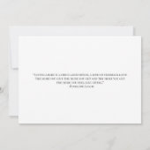 Faire-part de naissance photo Bébé bleu clair (Dos)