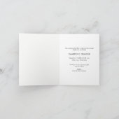 Faire-part de naissance photo bébé vertical Merci  (Intérieur)