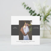 Faire-part de naissance photo Blocs simples (Debout devant)