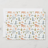 Faire-part de naissance photo Blue Cowboy Baby (Dos)