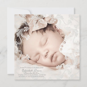 Faire-part de naissance photo Cercle of Love