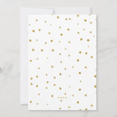 Faire-part de naissance photo d'arrivée éblouissan (Dos)