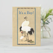 Faire-part de naissance photo de la famille de la  (Debout devant)