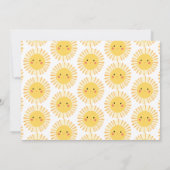 Faire-part de naissance photo de l'illustration Su (Dos)