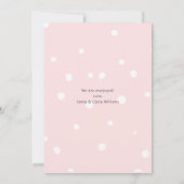 Faire-part de naissance photo de livraison spécial (Dos)