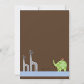 Faire-part de naissance photo de Noah's Ark (Dos)