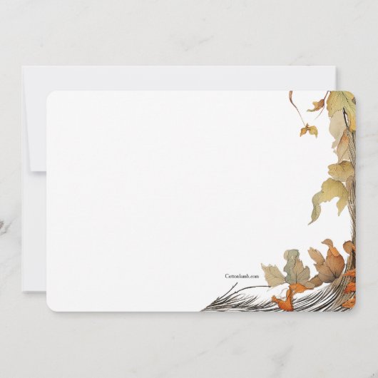 Faire-part de naissance photo de reconnaissance (Dos)