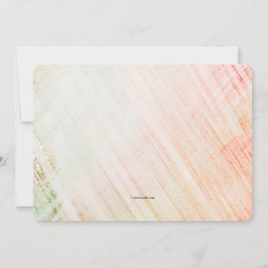 Faire-part de naissance photo de Somebunny (Dos)