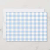 Faire-part de naissance Photo d'invitation Silly G (Dos)
