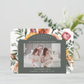 Faire-part de naissance photo du paysage de la fro (Debout devant)