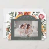 Faire-part de naissance photo du paysage de la fro (Devant)