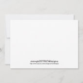 Faire-part de naissance photo fille - Petite Princ (Dos)