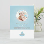 Faire-part de naissance photo Lil'Sailor (Debout devant)