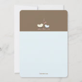 Faire-part de naissance photo Little Brother (Dos)