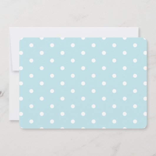 Faire-part de naissance photo Monogramme peint en  (Dos)